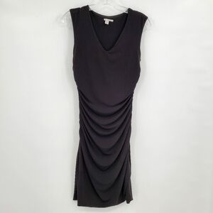 Halogen Elegant Black Below the Knee Dress